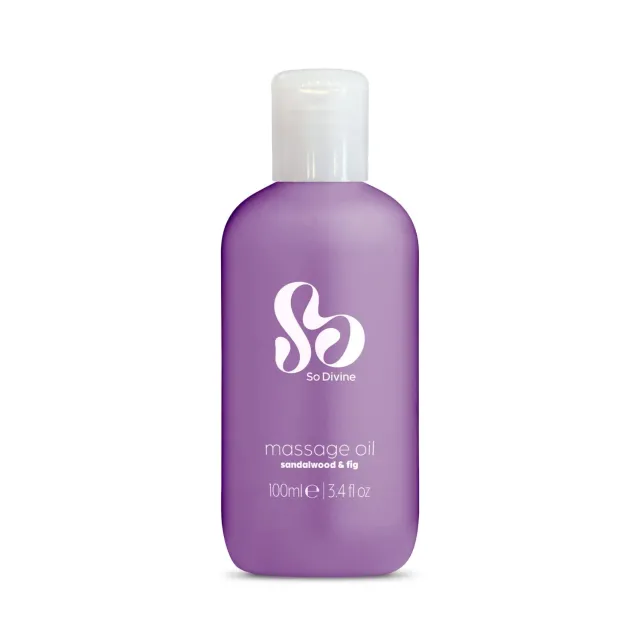 So Divine Sandalwood & Fig Sensual massageolie 100ml