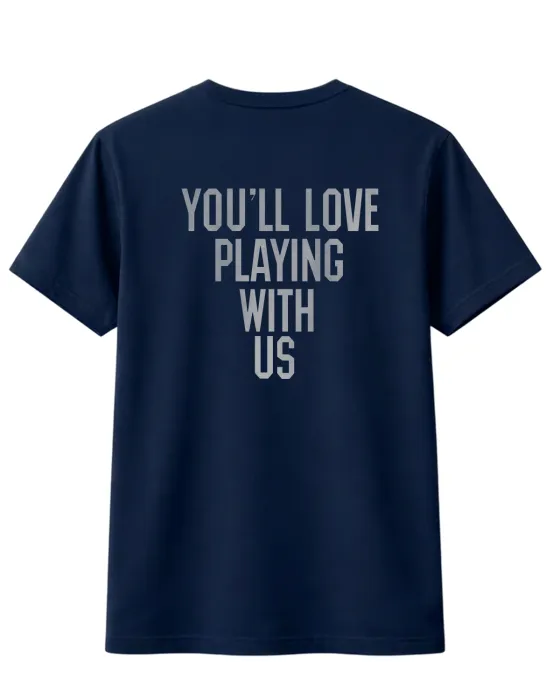 Doc Johnson Physical Education T-shirt katoen navy blue play more
