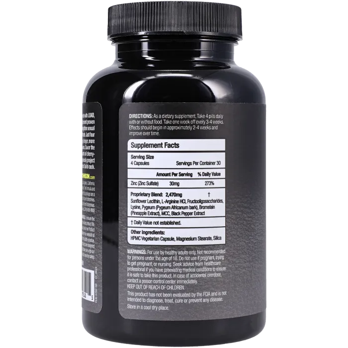 Rock Solid Load supplement capsules 120 stuks volume