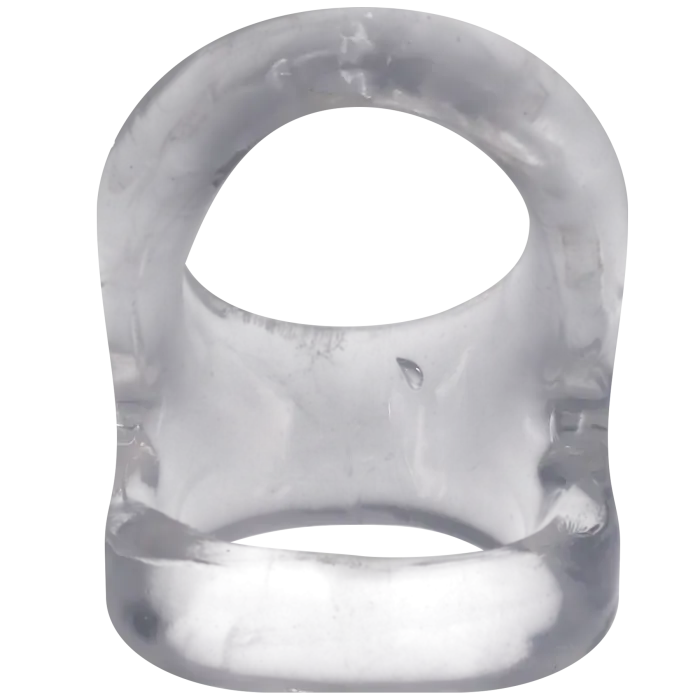 Rock Solid The Hoist cockring clear dubbel TPE stretch