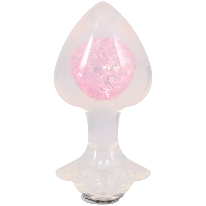 The Classics Booty Bling Large buttplug translucide silicone