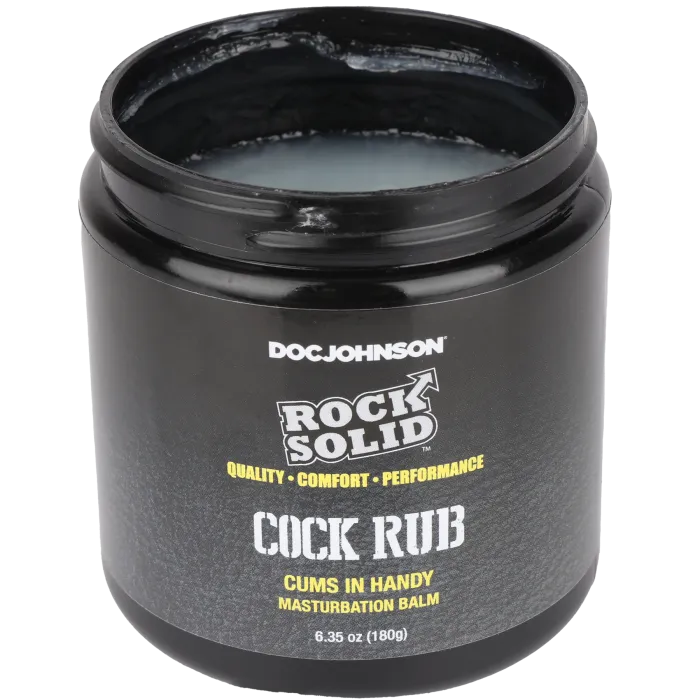 The Classics Rock Solid Cock Rub masturbatiebalsem 180 g