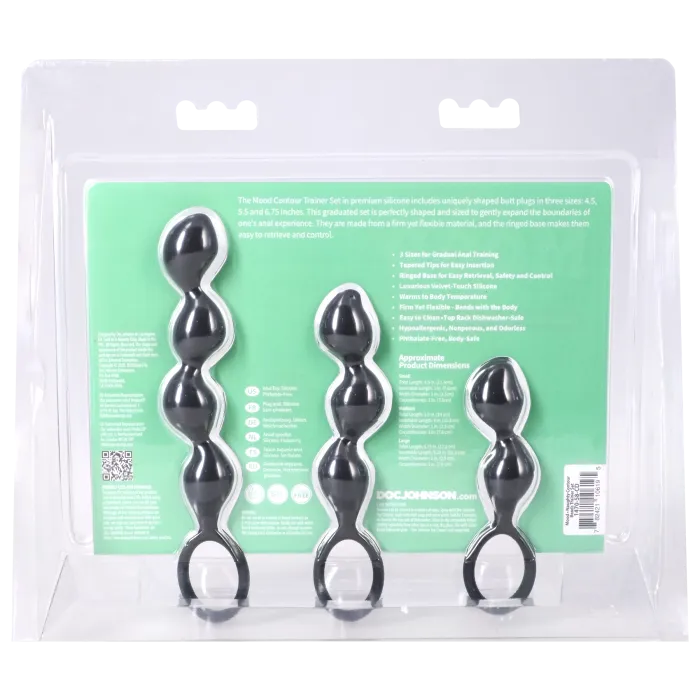 The Classics Mood Naughty Contour Beads anale pluggen 3 stuks