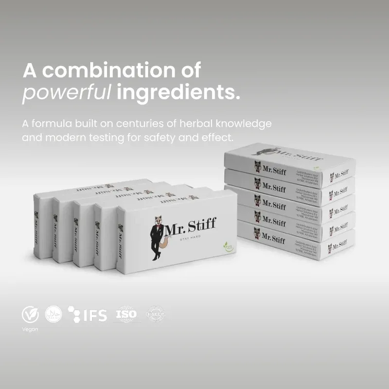 Mr Stiff Libido Pills libidocapsules natuurlijk 30-45 min