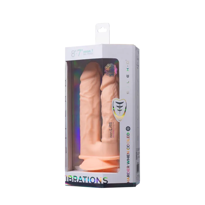 Silex-D The Original dubbele dildo vibrerend 7+8 inch flexibel