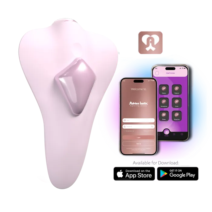 Adrien Lastic Temptation clitorisvibrator roze handsfree