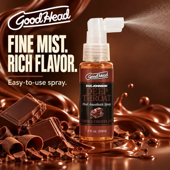 The Classics GoodHead Deep Throat Spray chocola 59 ml