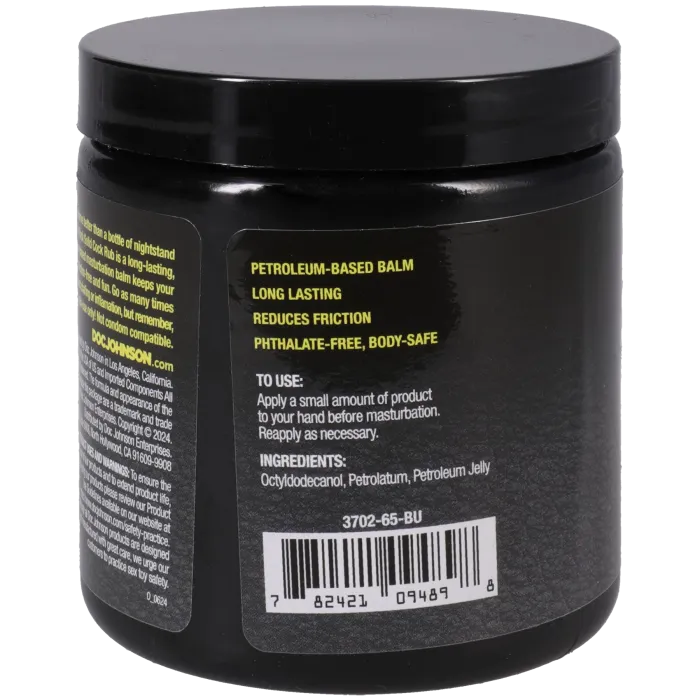 The Classics Rock Solid Cock Rub masturbatiebalsem 180 g