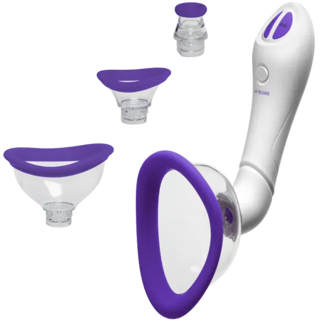 The Classics Bloom Intimate Body Pump vibrerende pomp paars
