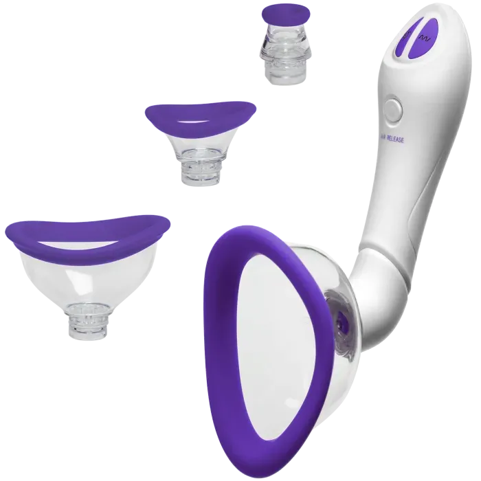 The Classics Bloom Intimate Body Pump vibrerende pomp paars
