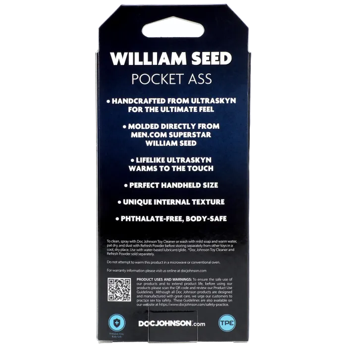 The Classics Signature Strokers William Seed pocket ass masturbator ULTRASKYN