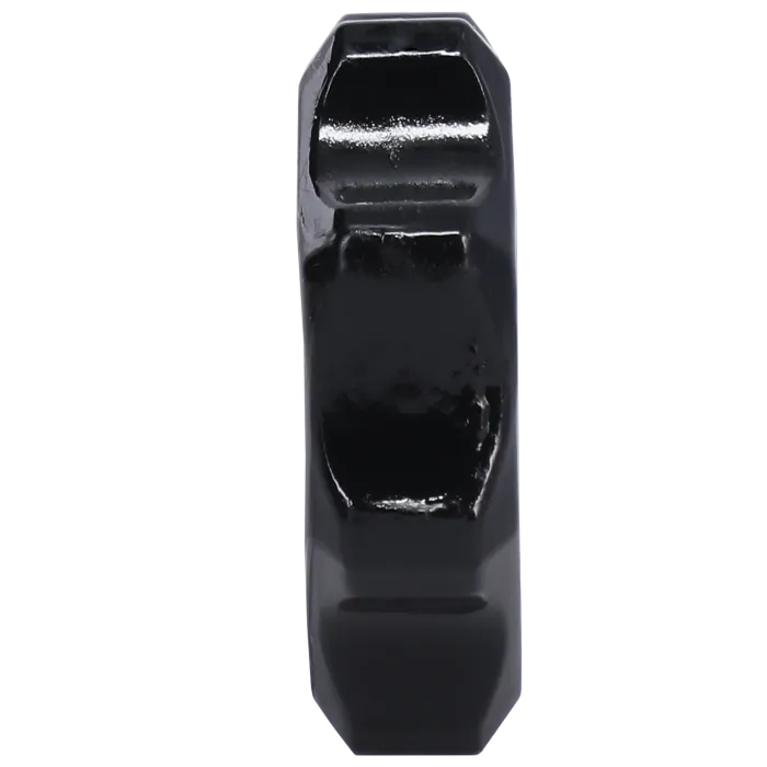 The Classics Rock Solid The Gear cockring zwart stretch TPE