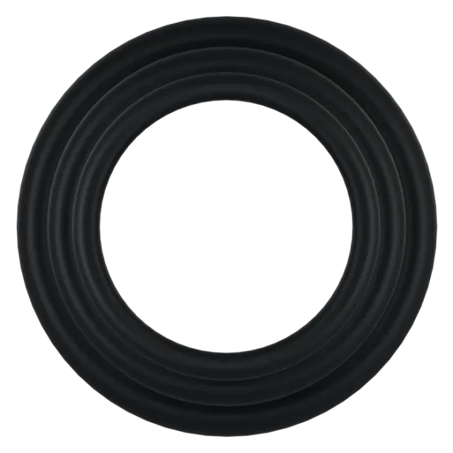 The Classics Rock Solid Tri-Pack cockring zwart 3 stuks