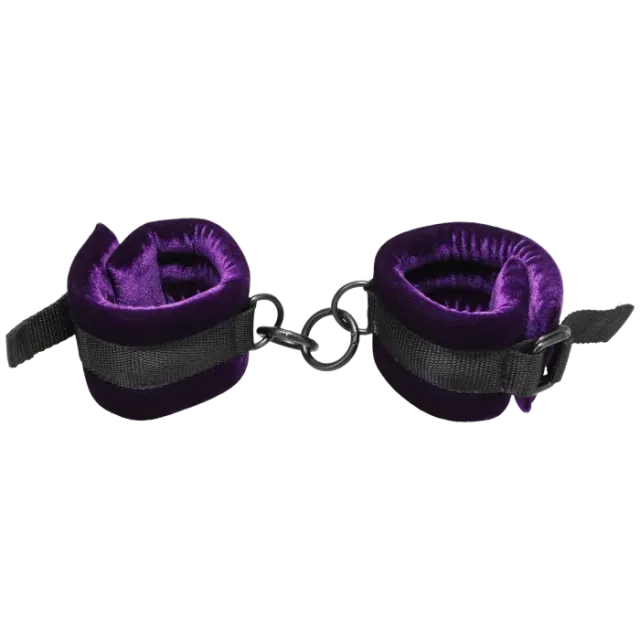 The Classics Merci Velvet enkelboeien violet-zwart fluweel