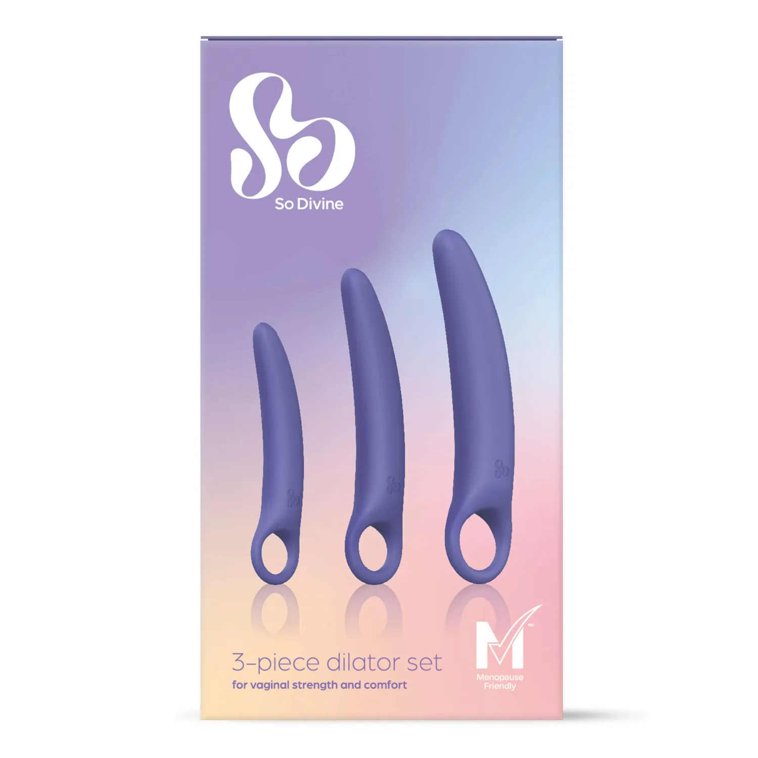 So Divine Embrace & Thrive dilatorset silicone 3 stuks