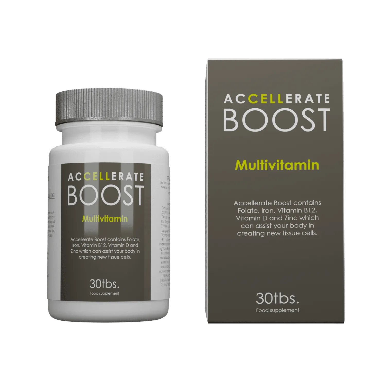 Jes-Extender Accellerate Boost supplement weefsel folaat zink