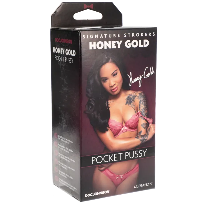 Signature Strokers Honey Gold pocket pussy ULTRASKYN