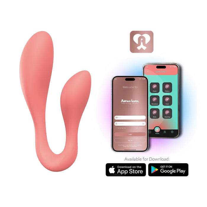 Adrien Lastic Couple Secrets 2.0 vibrator oranje met app
