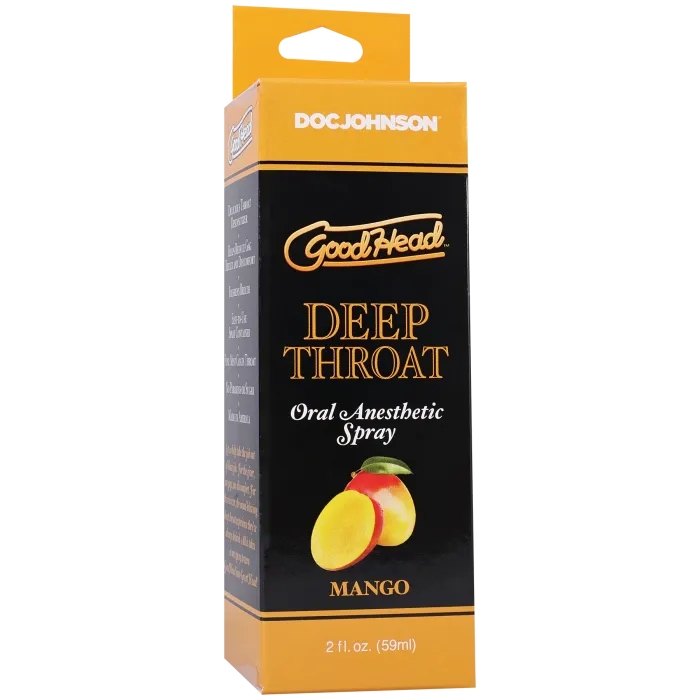 The Classics GoodHead Deep Throat spray mango 59 ml