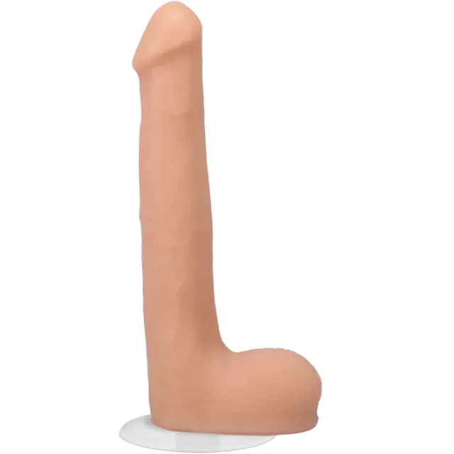 The Classics Signature Cocks Oliver Flynn dildo 10 inch vanilla met zuignap