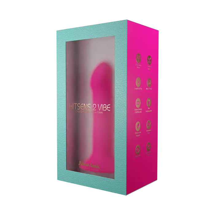 The Classics Adrien Lastic Hitsens 2 vibrerende dildo siliconen roze