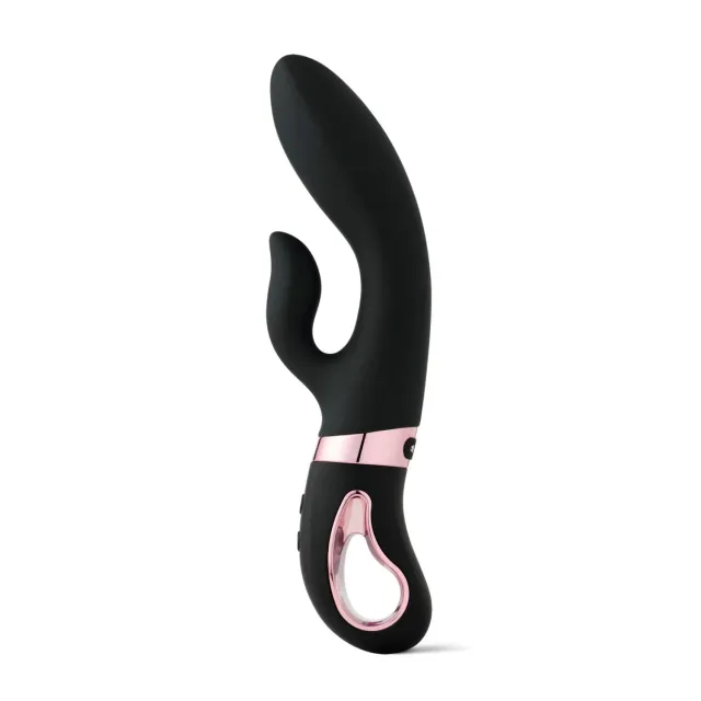 So Divine Black Magic rabbit vibrator oplaadbaar 12 standen
