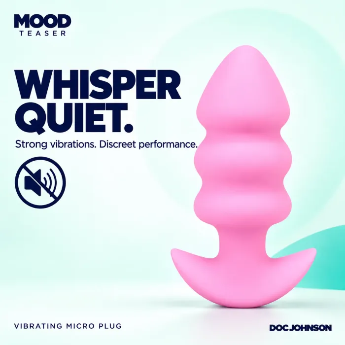 The Classics Mood Teaser vibrerende buttplug roze mini