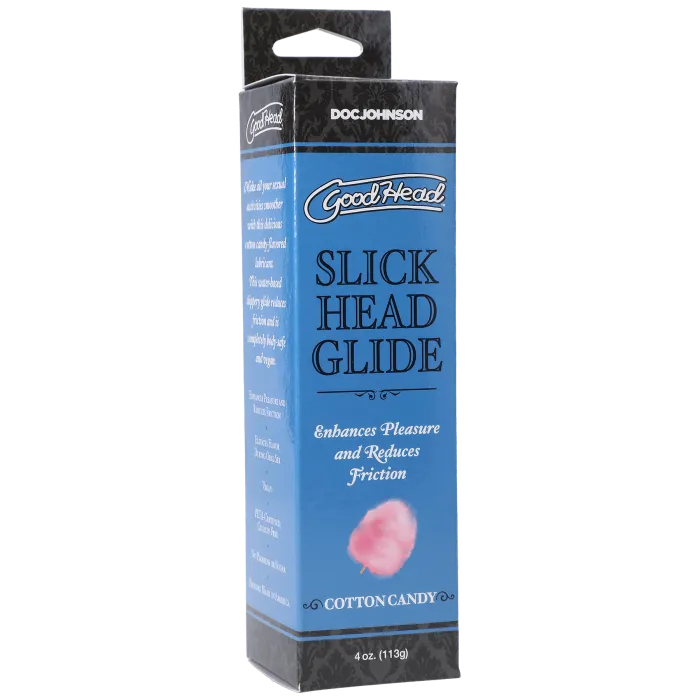 Doc Johnson GoodHead Slick Head Glide glijmiddel cotton candy 113g