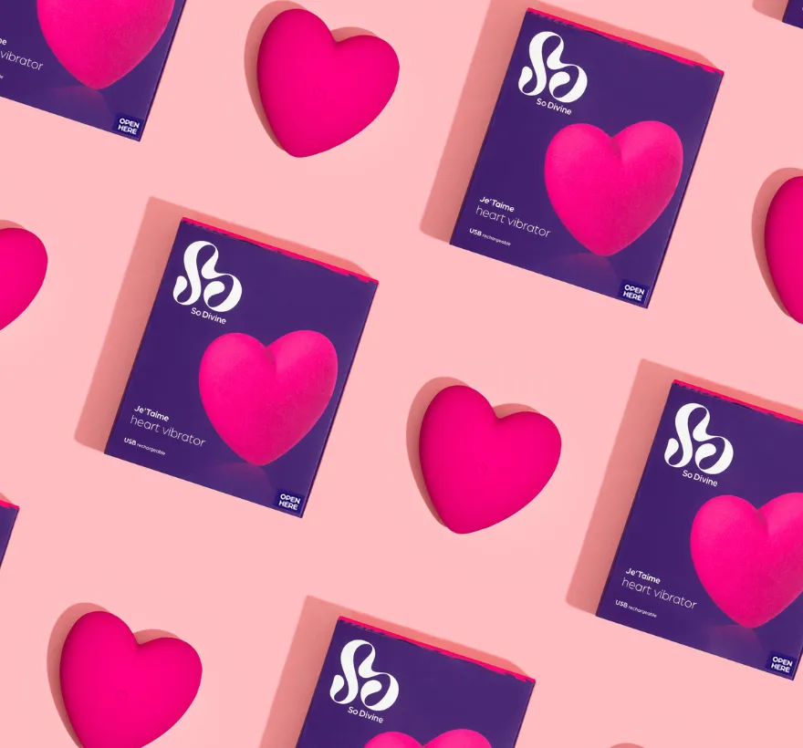 So Divine Je t'aime Hart Vibrator 12 standen