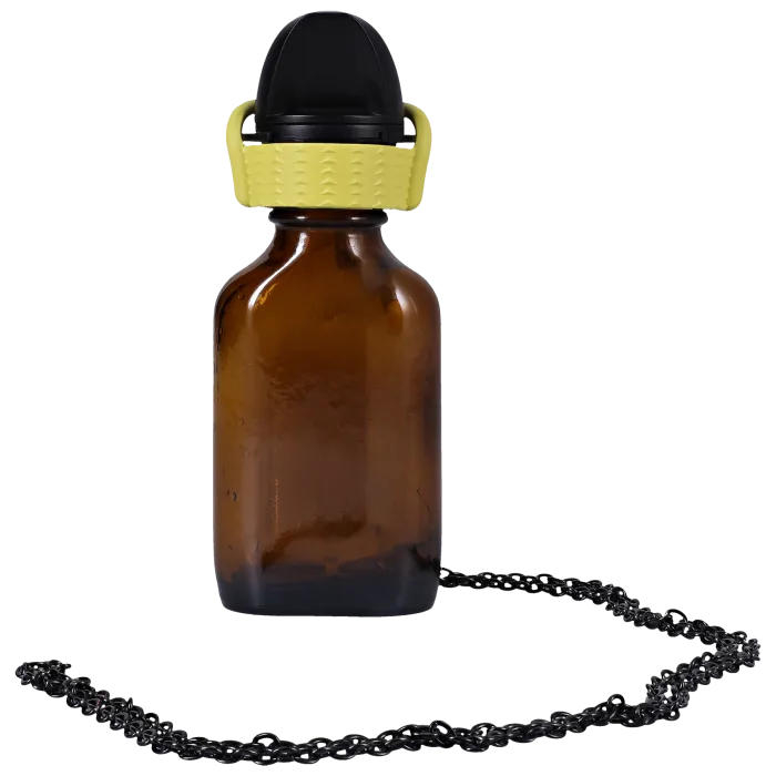 ROCK SOLID EZ Top sniffer dop Medium zwart-geel lekvrij