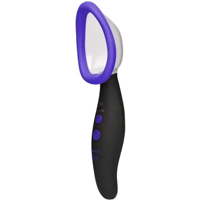 The Classics Merci Pumped vibrerende vaginapomp violet