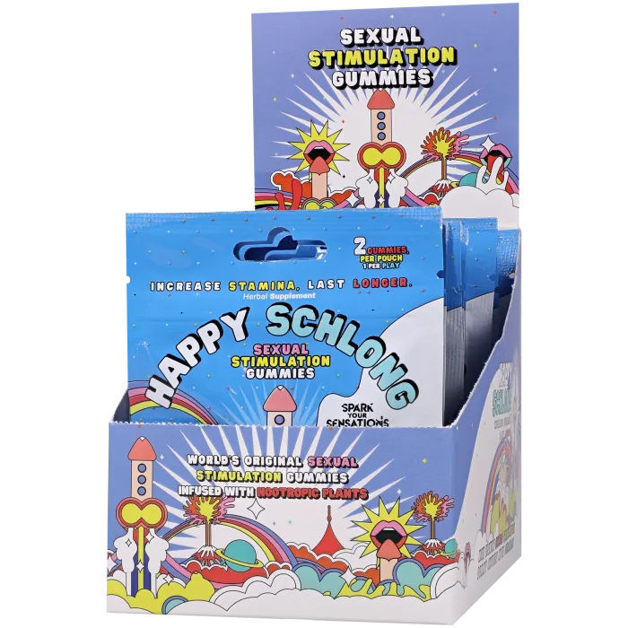 Happy Schlong gummies creamy melon voor hem single stimulerend