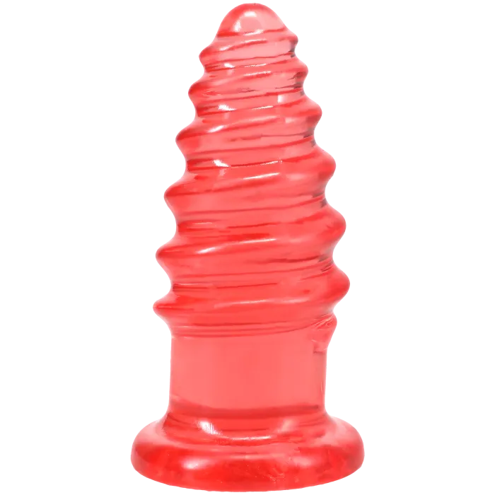 The Classics Crystal Jellies Anal Twist buttplug 15 cm geribd