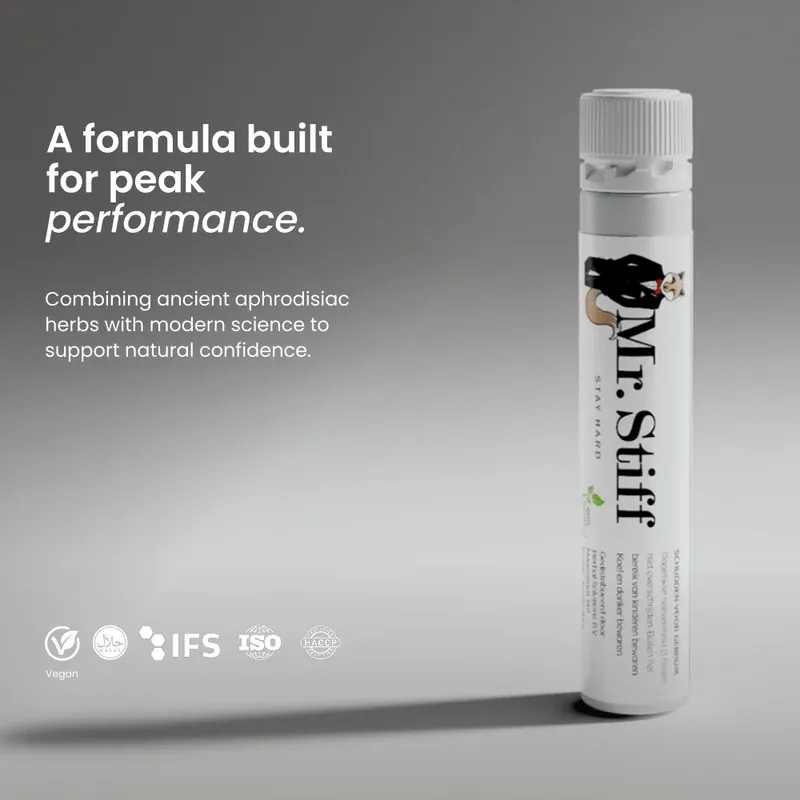 Mr. Stiff Libido Booster lustopwekker 5 stuks natuurlijk