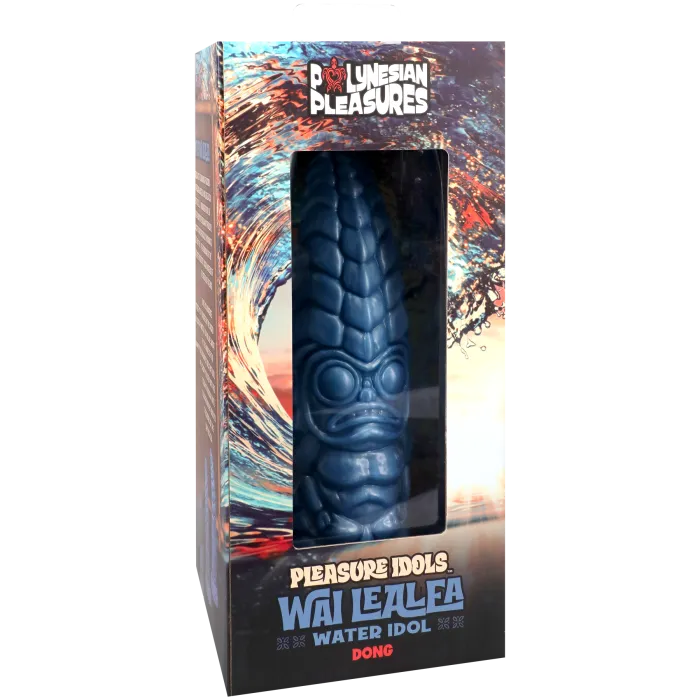 Pleasure Idols Wai Lealea dildo siliconen oceaanblauw