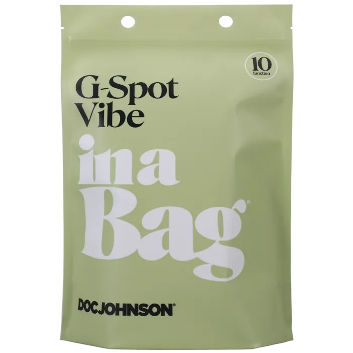 The Classics In A Bag G-Spot vibrator zwart silicone 10 standen
