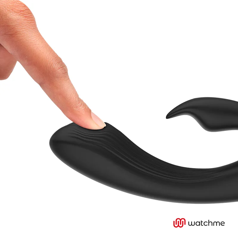Anne's Desire WatchMe Rabbit vibrator zwart afstandsbediening