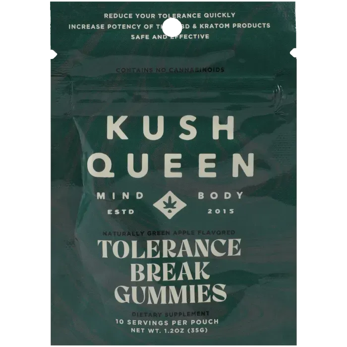 The Classics Kush Queen Tolerance Break gummies apple