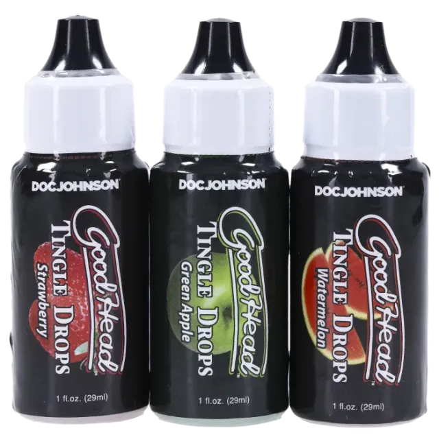 The Classics GoodHead Tingle Drops orale gel 3-pack fruit