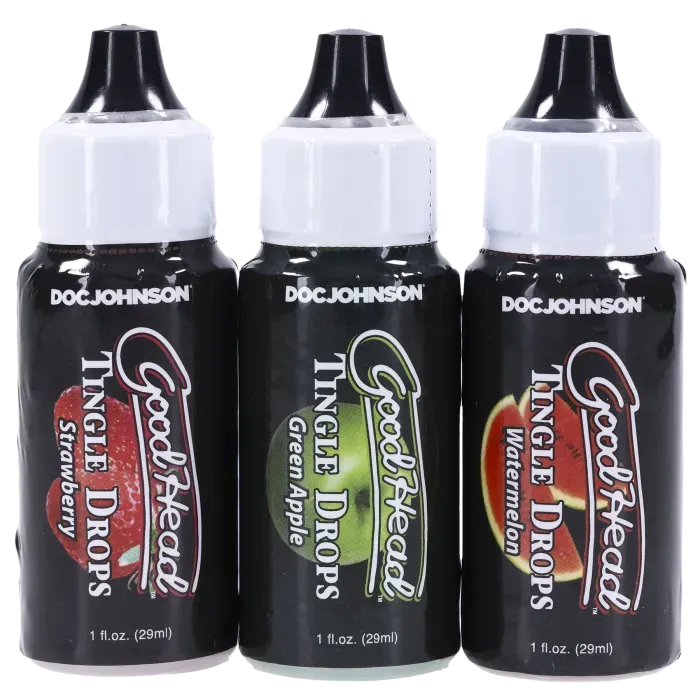 The Classics GoodHead Tingle Drops orale gel 3-pack fruit