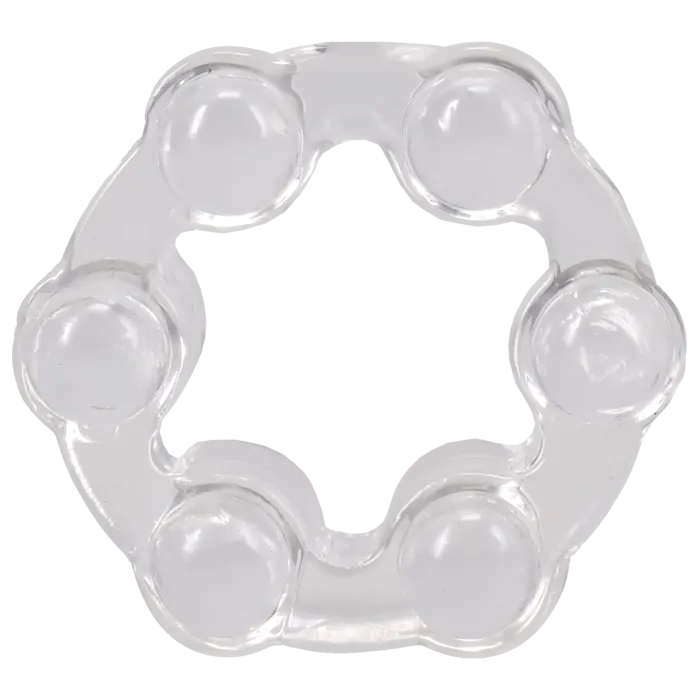 The Classics Crystal Jellies penisringen set clear 3 stuks
