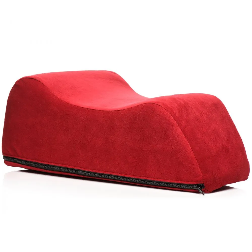 Bedroom Bliss Deluxe Wand Saddle Positioneringskussen Rood