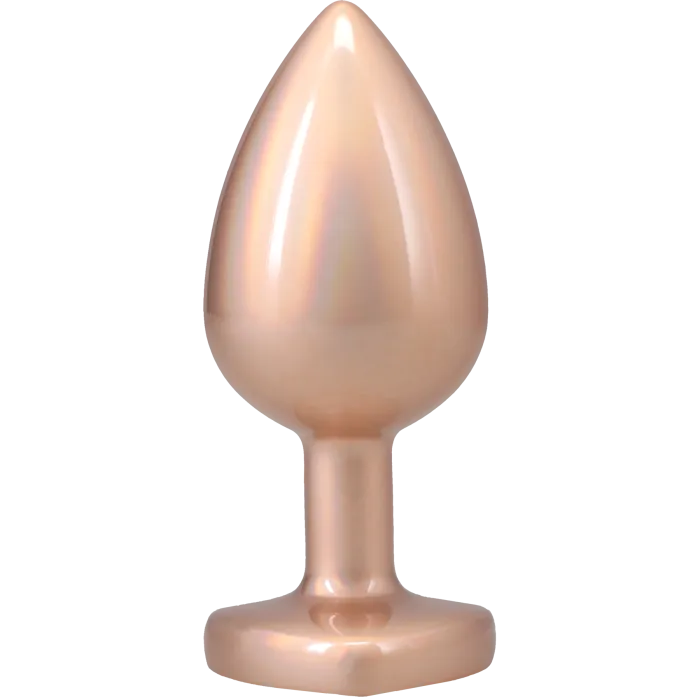 The Classics Booty Bling Large buttplug metaal roze