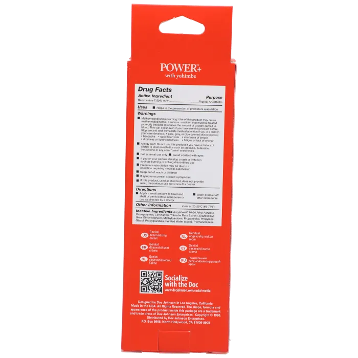 The Classics Intimate Enhancements Power+ vertragingscrème 56,6 g