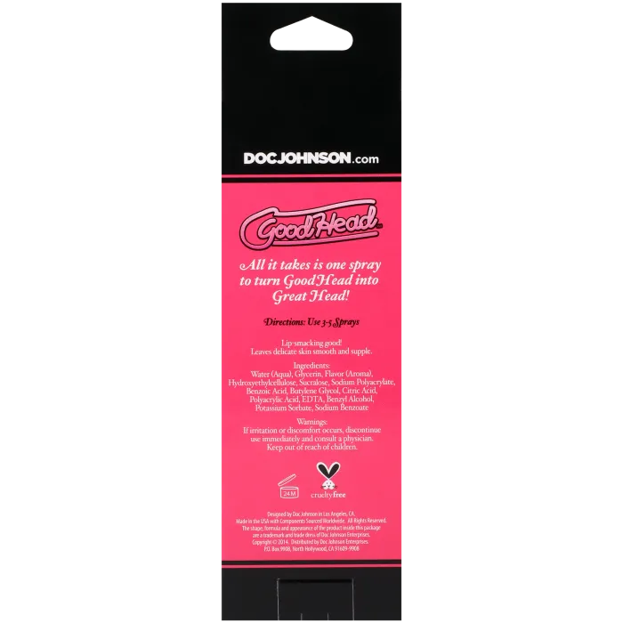 GoodHead Juicy Head mondspray aardbei 59 ml