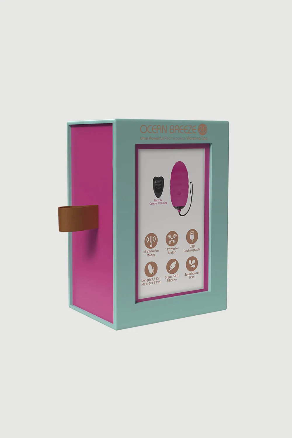 Adrien Lastic Ocean Breeze 2.0 love egg met afstandsbediening