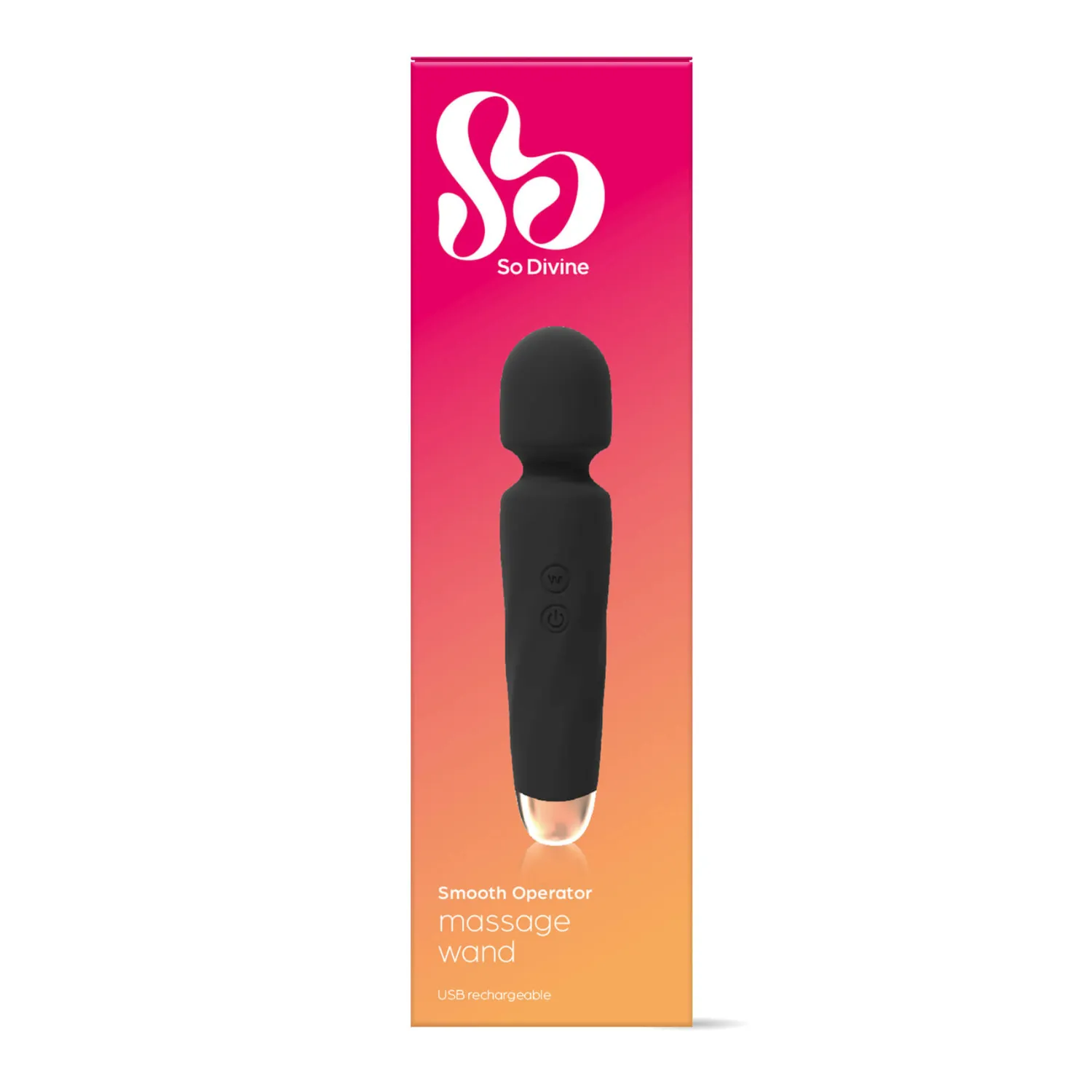 So Divine Smooth Operator Wand Vibrator Oplaadbaar