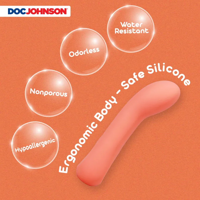 The Classics Ritual Zen g-spot vibrator siliconen koraal