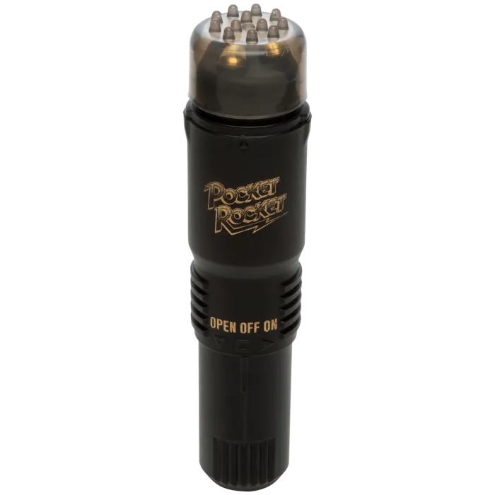 The Classics Pocket Rocket Original minivibrator wit geribbeld kapje
