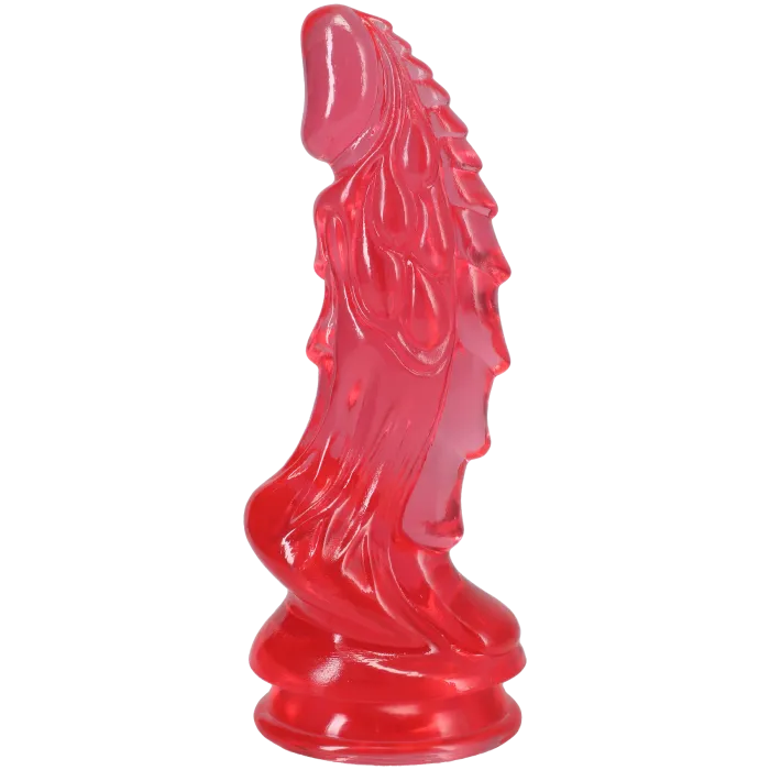 The Classics Crystal Jellies Invader dildo transparant zuignap